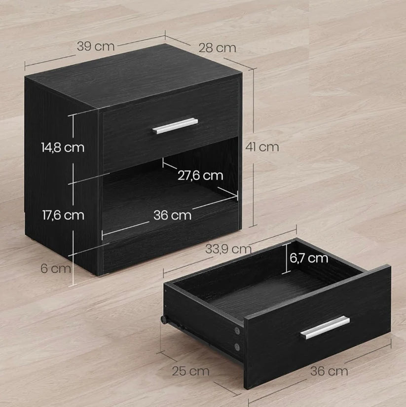 OMNI™ Table de nuit avec compartiment secret